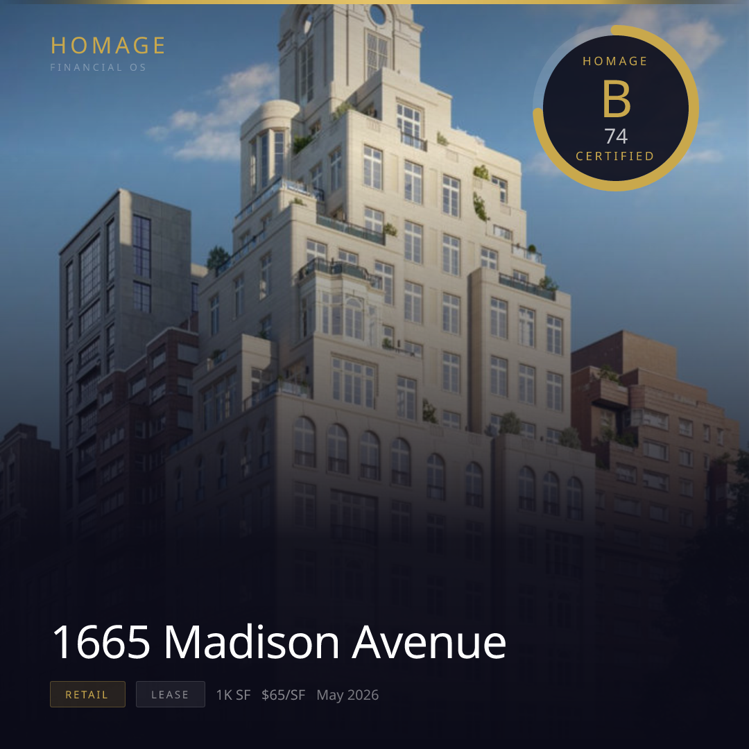 1665 Madison Avenue